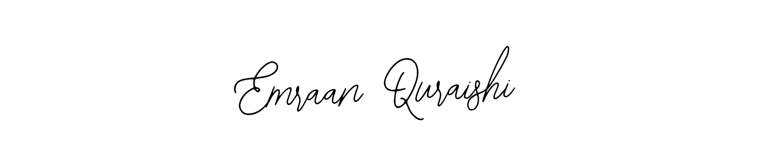 Design your own signature with our free online signature maker. With this signature software, you can create a handwritten (Bearetta-2O07w) signature for name Emraan Quraishi. Emraan Quraishi signature style 12 images and pictures png