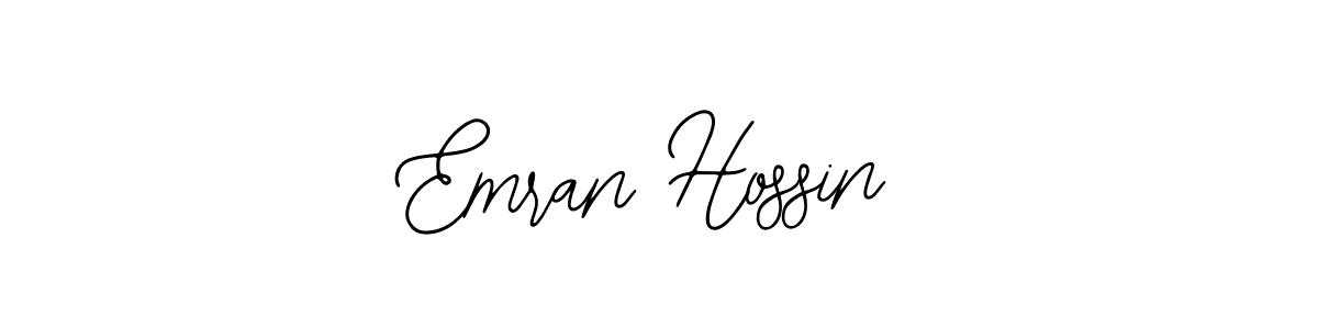 How to Draw Emran Hossin signature style? Bearetta-2O07w is a latest design signature styles for name Emran Hossin. Emran Hossin signature style 12 images and pictures png