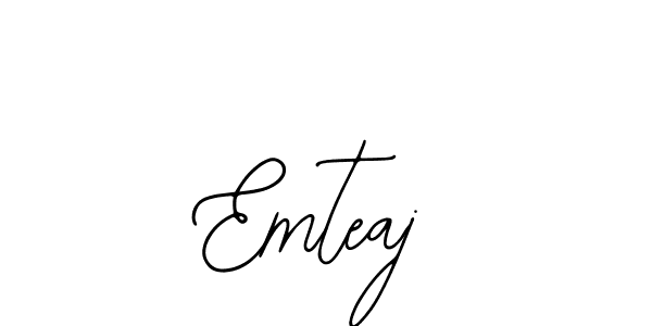 Make a beautiful signature design for name Emteaj. With this signature (Bearetta-2O07w) style, you can create a handwritten signature for free. Emteaj signature style 12 images and pictures png