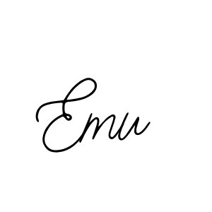 The best way (Bearetta-2O07w) to make a short signature is to pick only two or three words in your name. The name Emu include a total of six letters. For converting this name. Emu signature style 12 images and pictures png