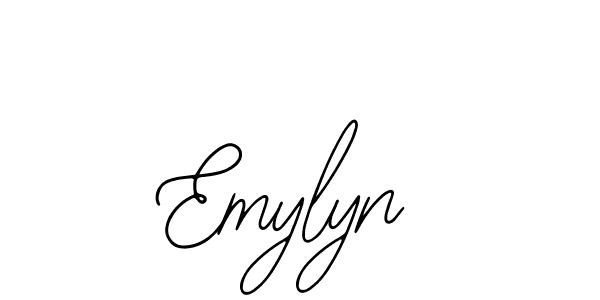 Design your own signature with our free online signature maker. With this signature software, you can create a handwritten (Bearetta-2O07w) signature for name Emylyn. Emylyn signature style 12 images and pictures png