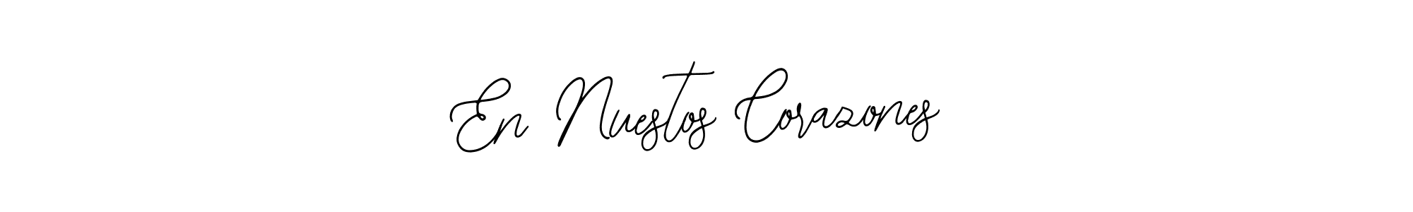 Once you've used our free online signature maker to create your best signature Bearetta-2O07w style, it's time to enjoy all of the benefits that En Nuestos Corazones name signing documents. En Nuestos Corazones signature style 12 images and pictures png