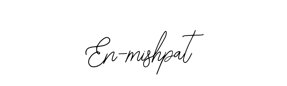 Use a signature maker to create a handwritten signature online. With this signature software, you can design (Bearetta-2O07w) your own signature for name En-mishpat. En-mishpat signature style 12 images and pictures png