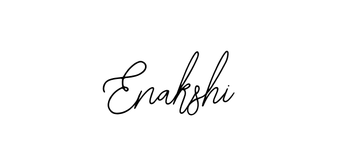 Use a signature maker to create a handwritten signature online. With this signature software, you can design (Bearetta-2O07w) your own signature for name Enakshi. Enakshi signature style 12 images and pictures png