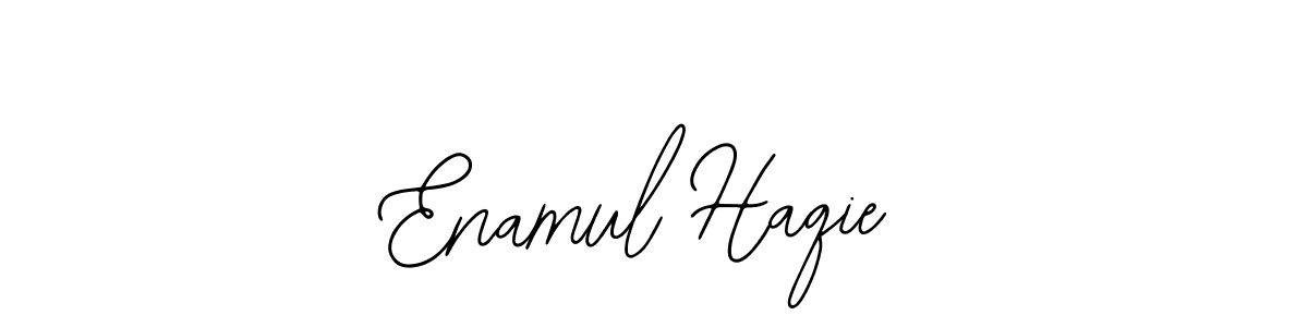 Make a beautiful signature design for name Enamul Haqie. With this signature (Bearetta-2O07w) style, you can create a handwritten signature for free. Enamul Haqie signature style 12 images and pictures png