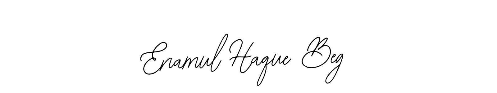 Design your own signature with our free online signature maker. With this signature software, you can create a handwritten (Bearetta-2O07w) signature for name Enamul Haque Beg. Enamul Haque Beg signature style 12 images and pictures png
