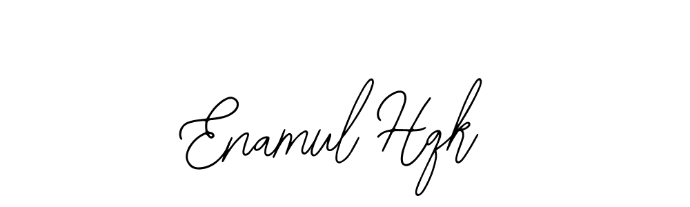 Use a signature maker to create a handwritten signature online. With this signature software, you can design (Bearetta-2O07w) your own signature for name Enamul Hqk. Enamul Hqk signature style 12 images and pictures png