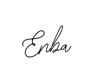 Also we have Enba name is the best signature style. Create professional handwritten signature collection using Bearetta-2O07w autograph style. Enba signature style 12 images and pictures png