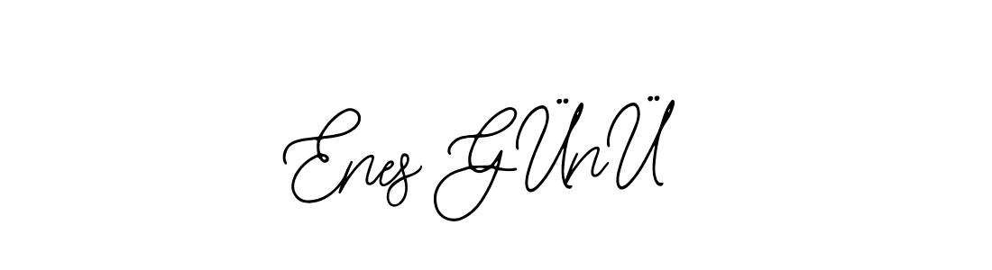 Enes GÜnÜ stylish signature style. Best Handwritten Sign (Bearetta-2O07w) for my name. Handwritten Signature Collection Ideas for my name Enes GÜnÜ. Enes GÜnÜ signature style 12 images and pictures png