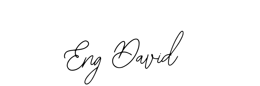 Use a signature maker to create a handwritten signature online. With this signature software, you can design (Bearetta-2O07w) your own signature for name Eng David. Eng David signature style 12 images and pictures png