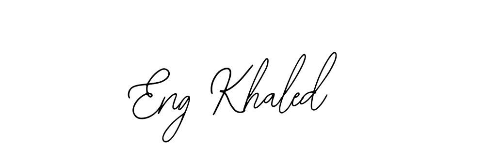 Make a beautiful signature design for name Eng Khaled. With this signature (Bearetta-2O07w) style, you can create a handwritten signature for free. Eng Khaled signature style 12 images and pictures png