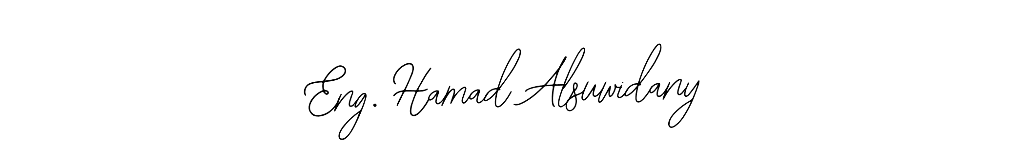 Create a beautiful signature design for name Eng. Hamad Alsuwidany. With this signature (Bearetta-2O07w) fonts, you can make a handwritten signature for free. Eng. Hamad Alsuwidany signature style 12 images and pictures png