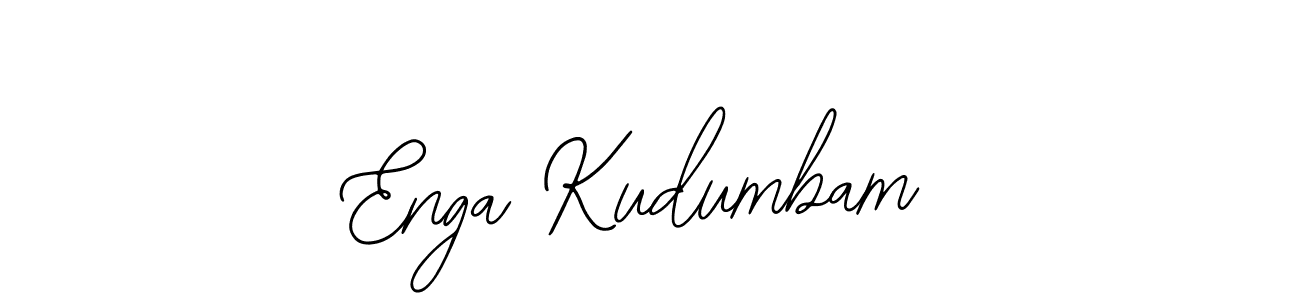 Similarly Bearetta-2O07w is the best handwritten signature design. Signature creator online .You can use it as an online autograph creator for name Enga Kudumbam. Enga Kudumbam signature style 12 images and pictures png