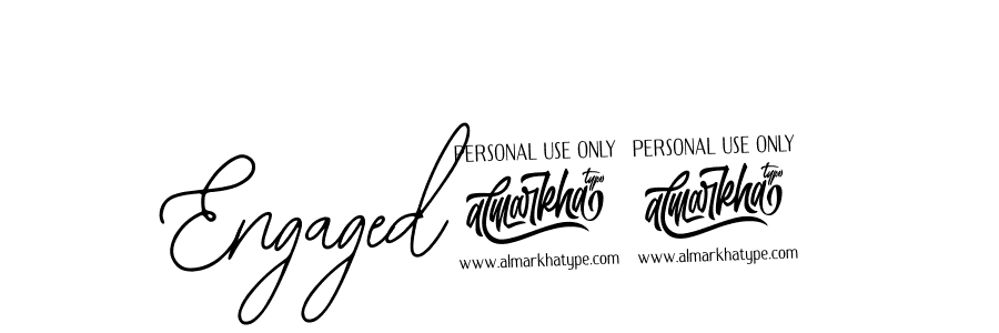 Use a signature maker to create a handwritten signature online. With this signature software, you can design (Bearetta-2O07w) your own signature for name Engaged!!. Engaged!! signature style 12 images and pictures png