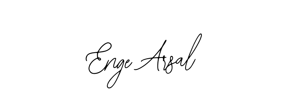 Similarly Bearetta-2O07w is the best handwritten signature design. Signature creator online .You can use it as an online autograph creator for name Enge Arsal. Enge Arsal signature style 12 images and pictures png