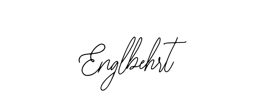 How to make Englbehrt name signature. Use Bearetta-2O07w style for creating short signs online. This is the latest handwritten sign. Englbehrt signature style 12 images and pictures png