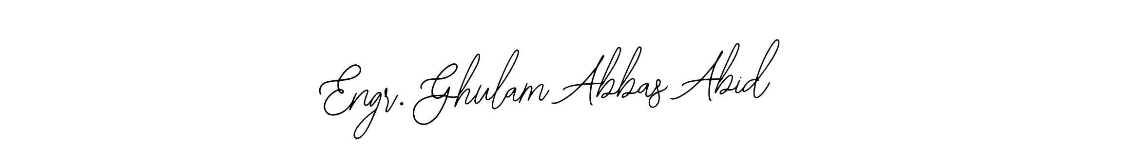 How to Draw Engr. Ghulam Abbas Abid signature style? Bearetta-2O07w is a latest design signature styles for name Engr. Ghulam Abbas Abid. Engr. Ghulam Abbas Abid signature style 12 images and pictures png