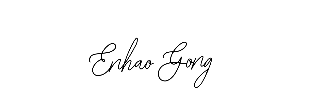 Once you've used our free online signature maker to create your best signature Bearetta-2O07w style, it's time to enjoy all of the benefits that Enhao Gong name signing documents. Enhao Gong signature style 12 images and pictures png