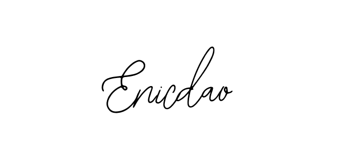 Make a beautiful signature design for name Enicdao. Use this online signature maker to create a handwritten signature for free. Enicdao signature style 12 images and pictures png