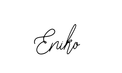 Also You can easily find your signature by using the search form. We will create Eniko name handwritten signature images for you free of cost using Bearetta-2O07w sign style. Eniko signature style 12 images and pictures png