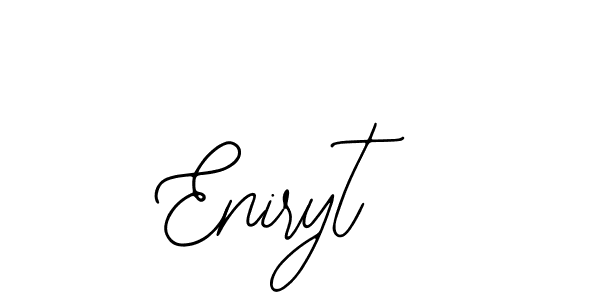 The best way (Bearetta-2O07w) to make a short signature is to pick only two or three words in your name. The name Eniryt include a total of six letters. For converting this name. Eniryt signature style 12 images and pictures png