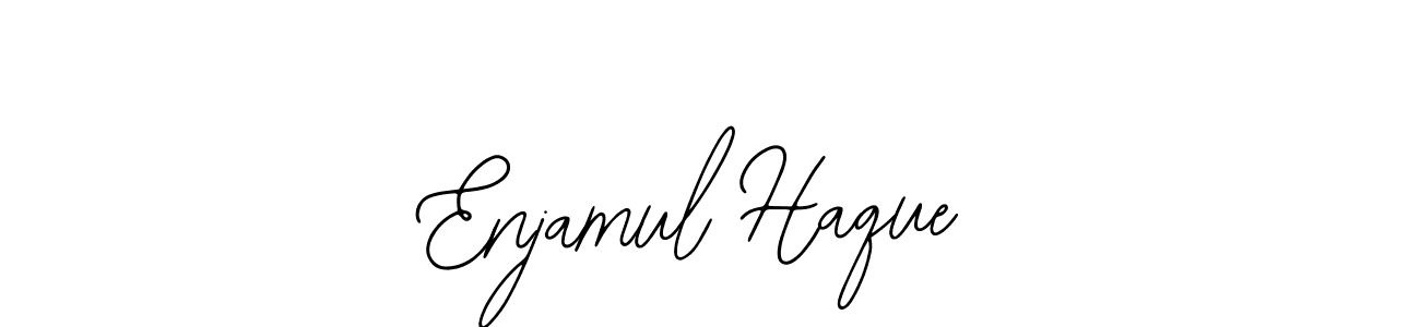 How to make Enjamul Haque name signature. Use Bearetta-2O07w style for creating short signs online. This is the latest handwritten sign. Enjamul Haque signature style 12 images and pictures png