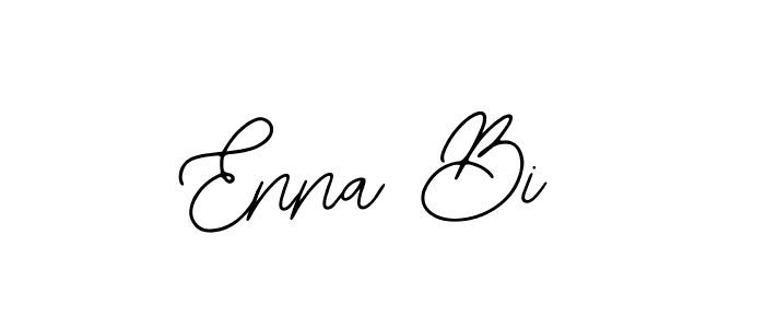 if you are searching for the best signature style for your name Enna Bi. so please give up your signature search. here we have designed multiple signature styles  using Bearetta-2O07w. Enna Bi signature style 12 images and pictures png