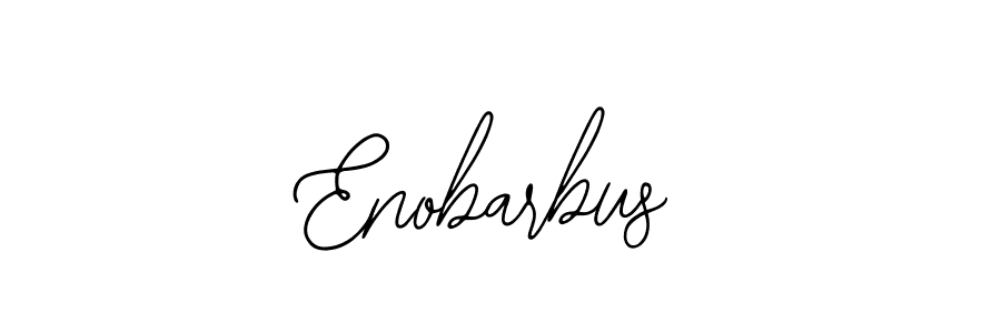 You should practise on your own different ways (Bearetta-2O07w) to write your name (Enobarbus) in signature. don't let someone else do it for you. Enobarbus signature style 12 images and pictures png