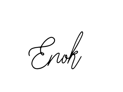 It looks lik you need a new signature style for name Enok. Design unique handwritten (Bearetta-2O07w) signature with our free signature maker in just a few clicks. Enok signature style 12 images and pictures png