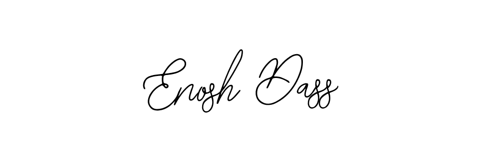 The best way (Bearetta-2O07w) to make a short signature is to pick only two or three words in your name. The name Enosh Dass include a total of six letters. For converting this name. Enosh Dass signature style 12 images and pictures png