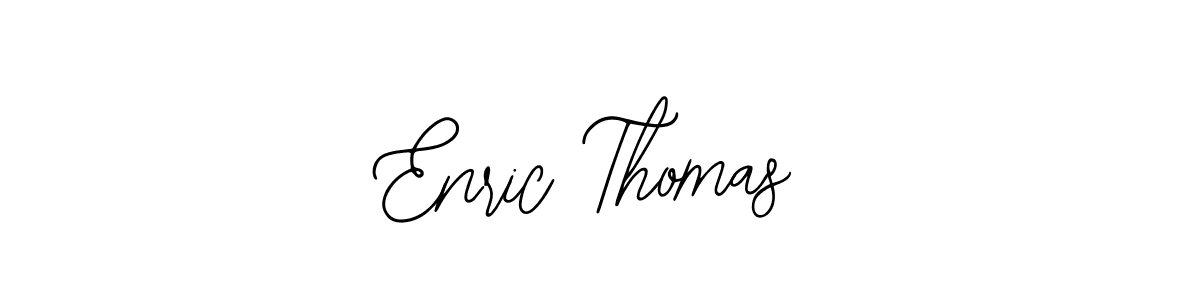 How to make Enric Thomas name signature. Use Bearetta-2O07w style for creating short signs online. This is the latest handwritten sign. Enric Thomas signature style 12 images and pictures png