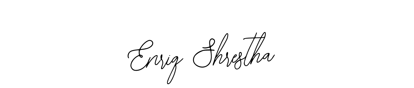 This is the best signature style for the Enriq Shrestha name. Also you like these signature font (Bearetta-2O07w). Mix name signature. Enriq Shrestha signature style 12 images and pictures png