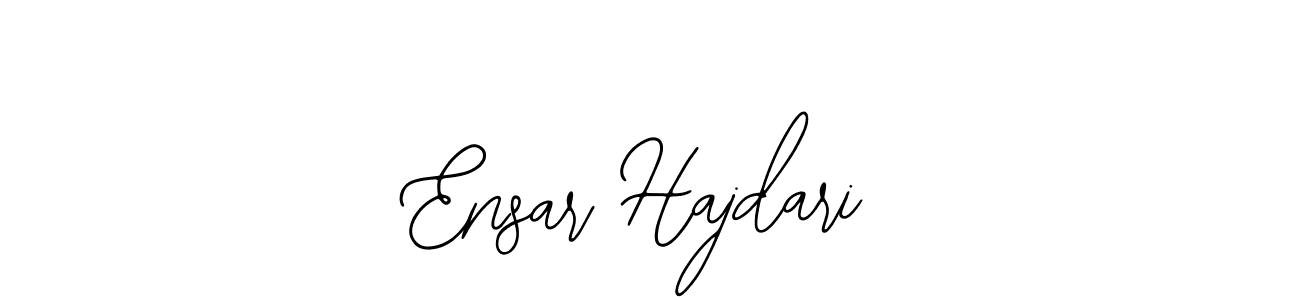 Use a signature maker to create a handwritten signature online. With this signature software, you can design (Bearetta-2O07w) your own signature for name Ensar Hajdari. Ensar Hajdari signature style 12 images and pictures png