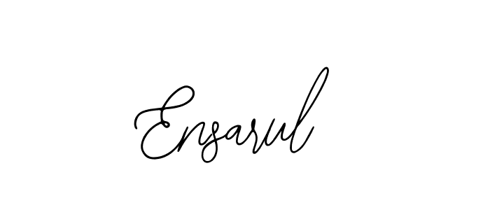 Also You can easily find your signature by using the search form. We will create Ensarul name handwritten signature images for you free of cost using Bearetta-2O07w sign style. Ensarul signature style 12 images and pictures png