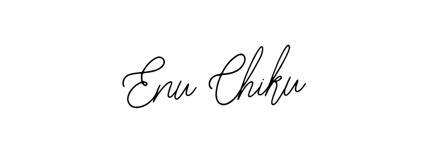 The best way (Bearetta-2O07w) to make a short signature is to pick only two or three words in your name. The name Enu Chiku include a total of six letters. For converting this name. Enu Chiku signature style 12 images and pictures png
