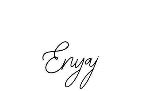 if you are searching for the best signature style for your name Enyaj. so please give up your signature search. here we have designed multiple signature styles  using Bearetta-2O07w. Enyaj signature style 12 images and pictures png