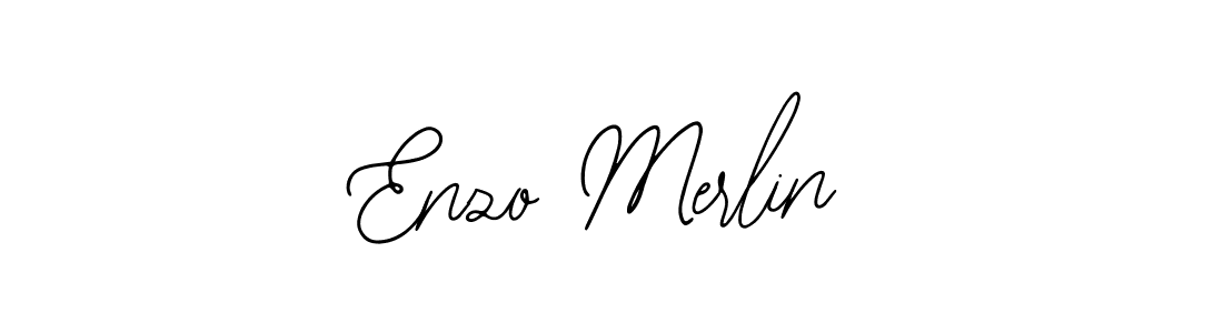 The best way (Bearetta-2O07w) to make a short signature is to pick only two or three words in your name. The name Enzo Merlin include a total of six letters. For converting this name. Enzo Merlin signature style 12 images and pictures png