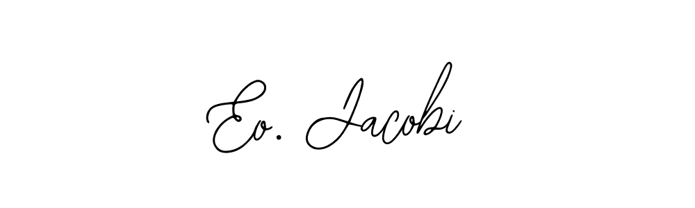 if you are searching for the best signature style for your name Eo. Jacobi. so please give up your signature search. here we have designed multiple signature styles  using Bearetta-2O07w. Eo. Jacobi signature style 12 images and pictures png