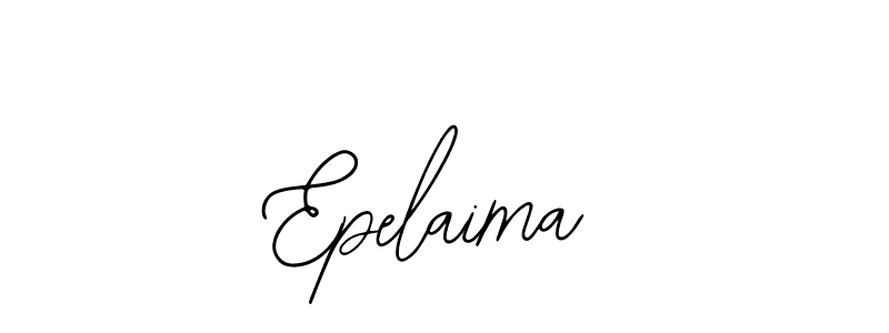 Bearetta-2O07w is a professional signature style that is perfect for those who want to add a touch of class to their signature. It is also a great choice for those who want to make their signature more unique. Get Epelaima name to fancy signature for free. Epelaima signature style 12 images and pictures png