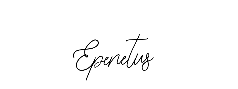 Create a beautiful signature design for name Epenetus. With this signature (Bearetta-2O07w) fonts, you can make a handwritten signature for free. Epenetus signature style 12 images and pictures png