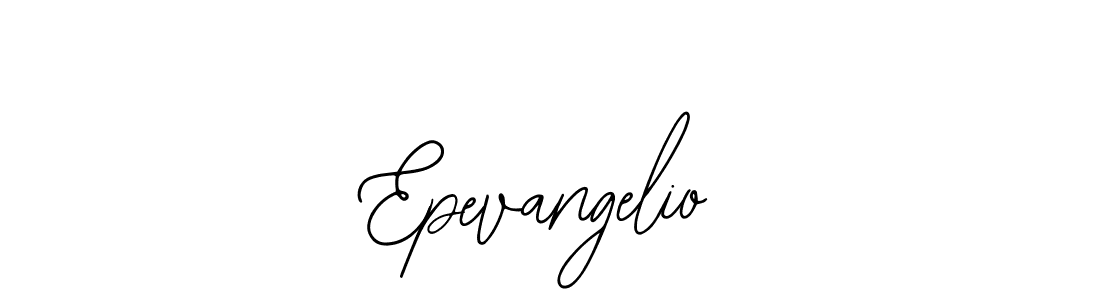 The best way (Bearetta-2O07w) to make a short signature is to pick only two or three words in your name. The name Epevangelio include a total of six letters. For converting this name. Epevangelio signature style 12 images and pictures png