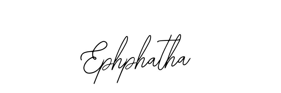 Make a beautiful signature design for name Ephphatha. With this signature (Bearetta-2O07w) style, you can create a handwritten signature for free. Ephphatha signature style 12 images and pictures png