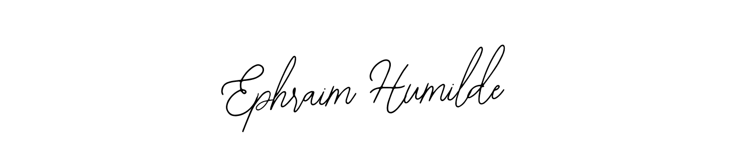 Bearetta-2O07w is a professional signature style that is perfect for those who want to add a touch of class to their signature. It is also a great choice for those who want to make their signature more unique. Get Ephraim Humilde name to fancy signature for free. Ephraim Humilde signature style 12 images and pictures png