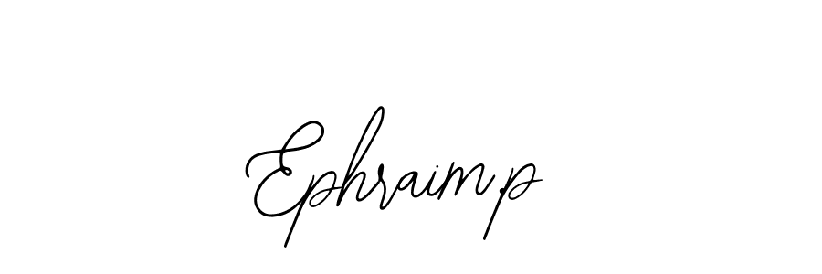 It looks lik you need a new signature style for name Ephraim.p. Design unique handwritten (Bearetta-2O07w) signature with our free signature maker in just a few clicks. Ephraim.p signature style 12 images and pictures png