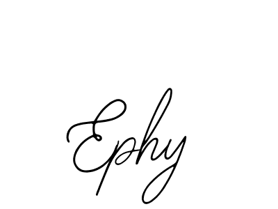 Make a beautiful signature design for name Ephy. Use this online signature maker to create a handwritten signature for free. Ephy signature style 12 images and pictures png