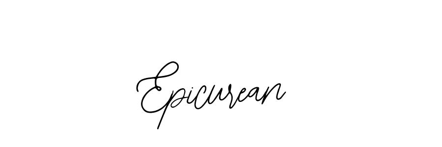 Epicurean stylish signature style. Best Handwritten Sign (Bearetta-2O07w) for my name. Handwritten Signature Collection Ideas for my name Epicurean. Epicurean signature style 12 images and pictures png