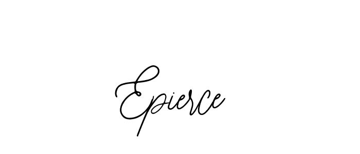 Make a beautiful signature design for name Epierce. With this signature (Bearetta-2O07w) style, you can create a handwritten signature for free. Epierce signature style 12 images and pictures png