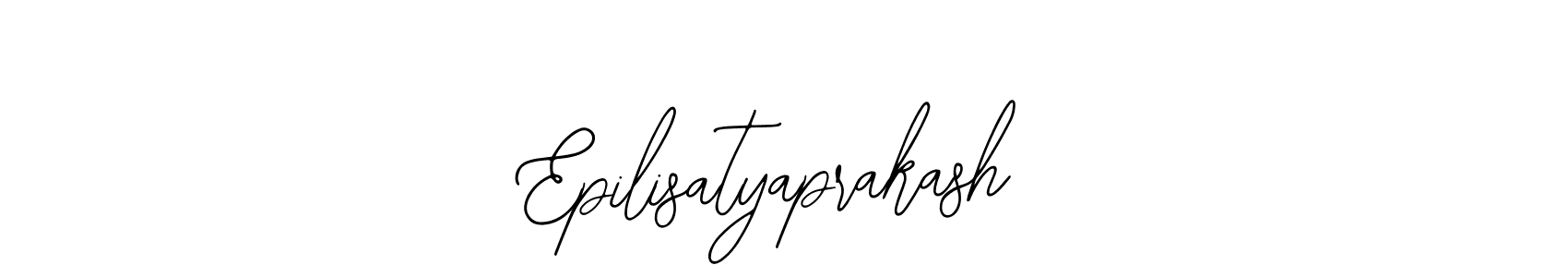 Epilisatyaprakash stylish signature style. Best Handwritten Sign (Bearetta-2O07w) for my name. Handwritten Signature Collection Ideas for my name Epilisatyaprakash. Epilisatyaprakash signature style 12 images and pictures png