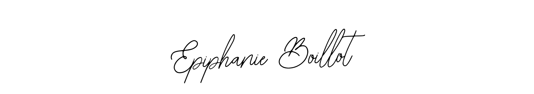 How to make Epiphanie Boillot signature? Bearetta-2O07w is a professional autograph style. Create handwritten signature for Epiphanie Boillot name. Epiphanie Boillot signature style 12 images and pictures png