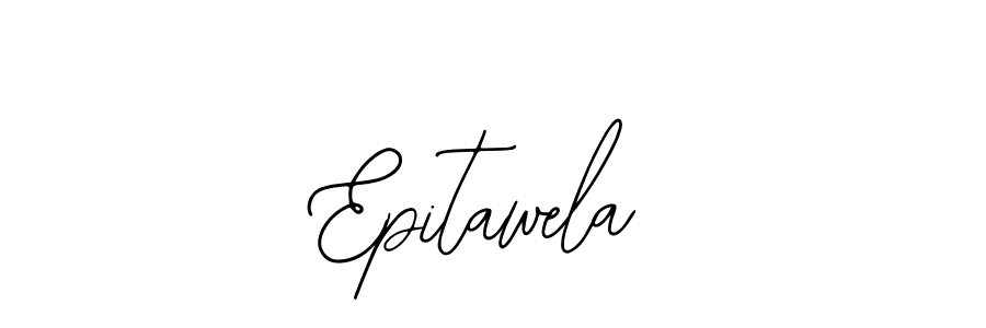 The best way (Bearetta-2O07w) to make a short signature is to pick only two or three words in your name. The name Epitawela include a total of six letters. For converting this name. Epitawela signature style 12 images and pictures png
